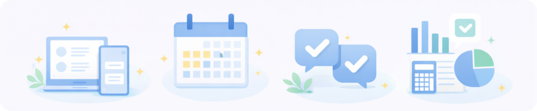 相談の流れ：ガーデン